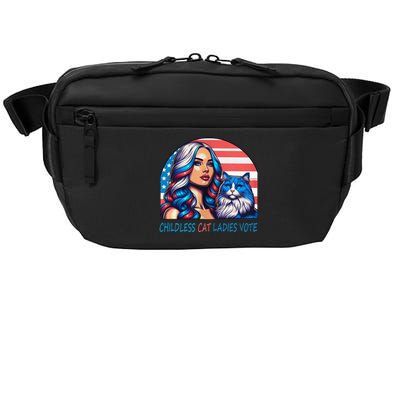 Childless Cat Ladies Vote Rosie The Riveter Crossbody Pack