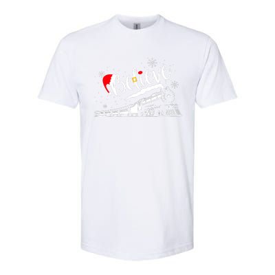 Christmas Chicken Lover Xmas Santa Hat Funny Farm Gift Softstyle CVC T-Shirt