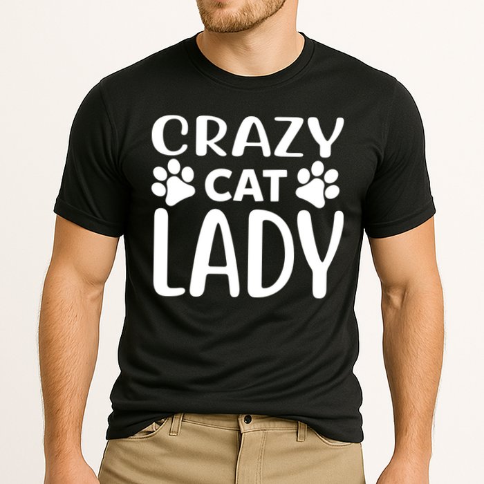 Crazy Cat Lady Cooling Performance Crew T-Shirt