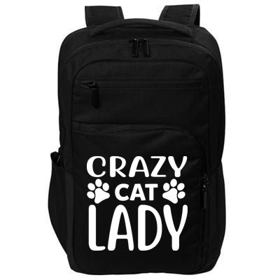 Crazy Cat Lady Impact Tech Backpack