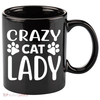 Crazy Cat Lady 11oz C Handle Ceramic Mug