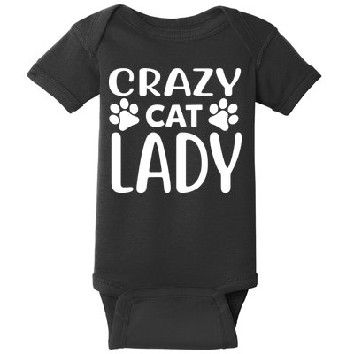 Crazy Cat Lady Baby Bodysuit