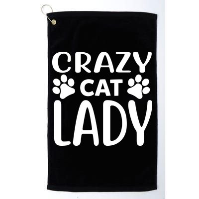 Crazy Cat Lady Golf Towel