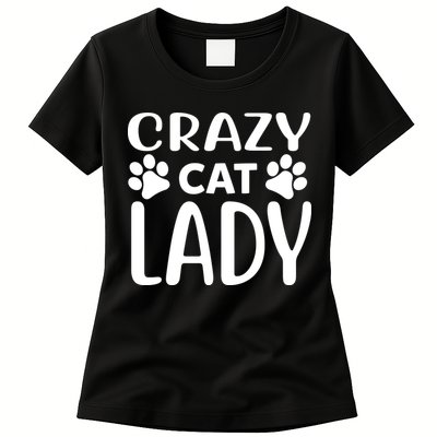 Crazy Cat Lady Womens T-Shirt