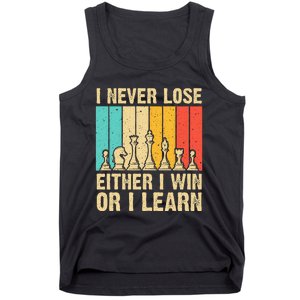 Cool Chess Lover Art Novelty Chess Player Tank Top