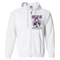 Crazy Cat Lady For Kamala 2024 Full Zip Hoodie