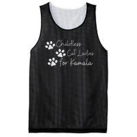 Childless Cat Ladies For Kamala Harris Funny Pro Kamala Mesh Reversible Basketball Jersey Tank