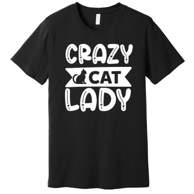 Crazy Cat Lady Premium T-Shirt