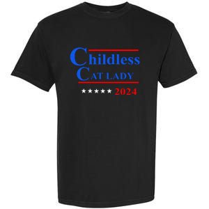 Childless Cat Lady 2024 Garment-Dyed Heavyweight T-Shirt