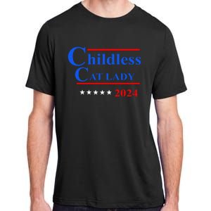 Childless Cat Lady 2024 Adult ChromaSoft Performance T-Shirt