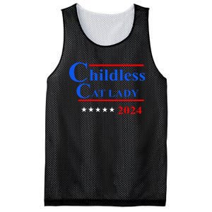 Childless Cat Lady 2024 Mesh Reversible Basketball Jersey Tank