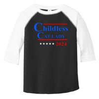 Childless Cat Lady 2024 Toddler Fine Jersey T-Shirt