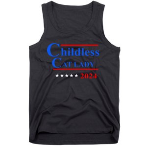 Childless Cat Lady 2024 Tank Top