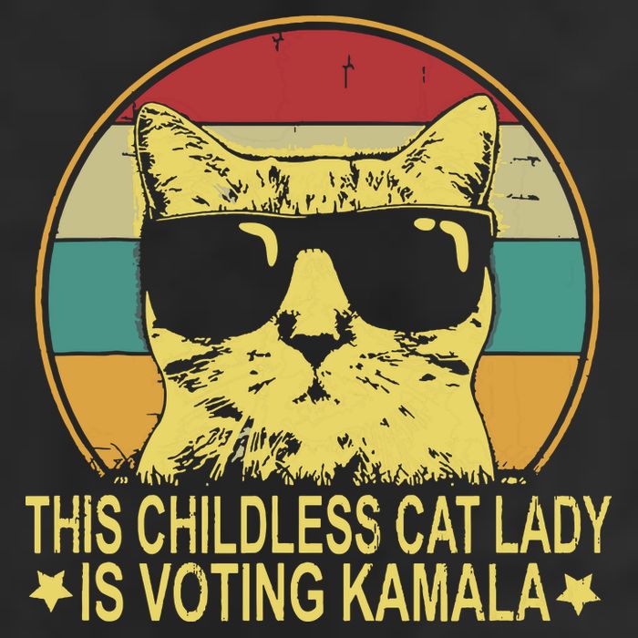 Childless Cat Ladies For Kamala Harris Cool Comfort Performance Bucket Hat