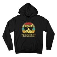 Childless Cat Ladies For Kamala Harris Hoodie