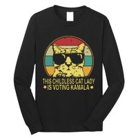 Childless Cat Ladies For Kamala Harris Long Sleeve Shirt