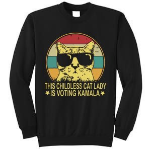 Childless Cat Ladies For Kamala Harris Sweatshirt