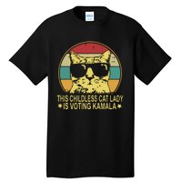 Childless Cat Ladies For Kamala Harris Tall T-Shirt