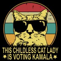 Childless Cat Ladies For Kamala Harris Backpack