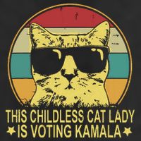 Childless Cat Ladies For Kamala Harris 11oz C Handle Ceramic Mug