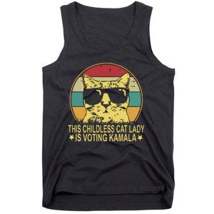 Childless Cat Ladies For Kamala Harris Tank Top