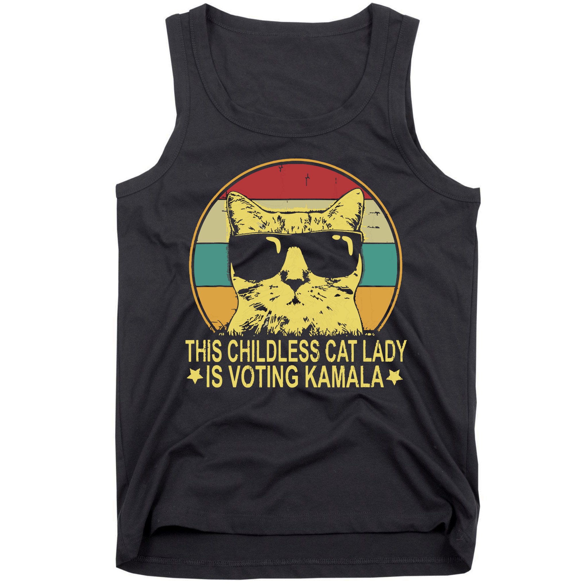 Childless Cat Ladies For Kamala Harris Tank Top