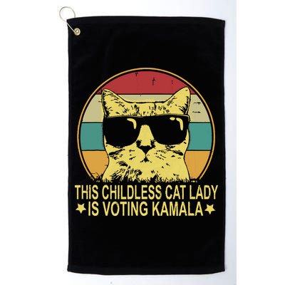Childless Cat Ladies For Kamala Harris Golf Towel