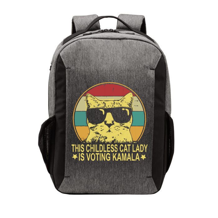 Childless Cat Ladies For Kamala Harris Vector Backpack
