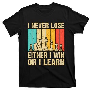 Cool Chess Lover Art For Women Novelty Chess Player T-Shirt