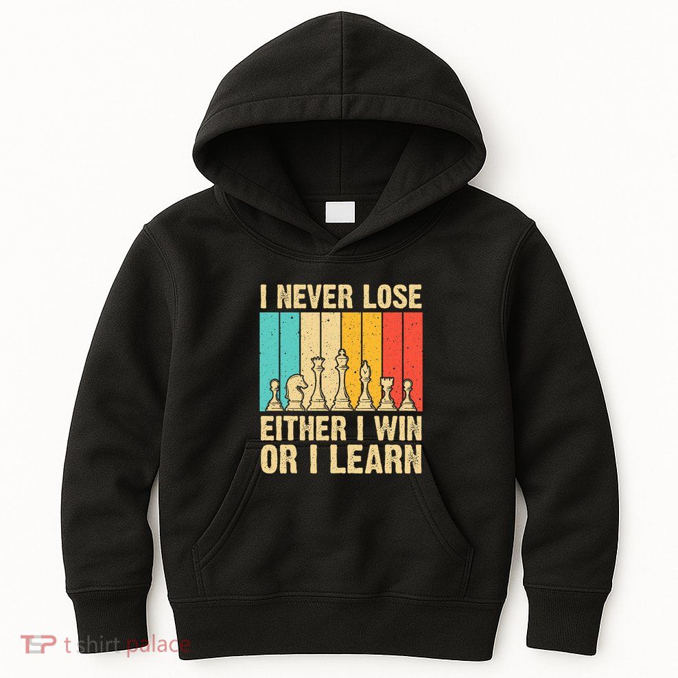 Cool Chess Lover Art For Women Novelty Chess Player Kids Hoodie