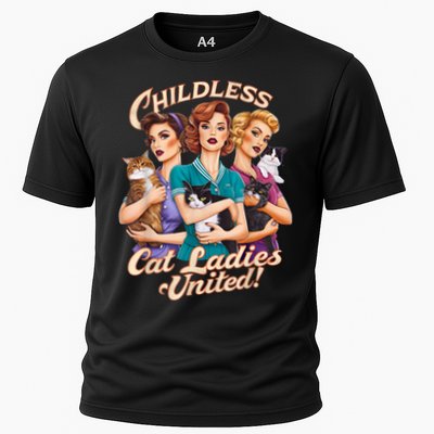 Childless Cat Ladies Cooling Performance Crew T-Shirt