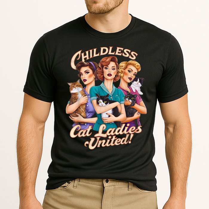 Childless Cat Ladies Cooling Performance Crew T-Shirt