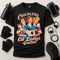 Childless Cat Ladies Cooling Performance Crew T-Shirt