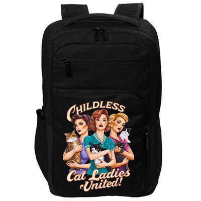 Childless Cat Ladies Impact Tech Backpack