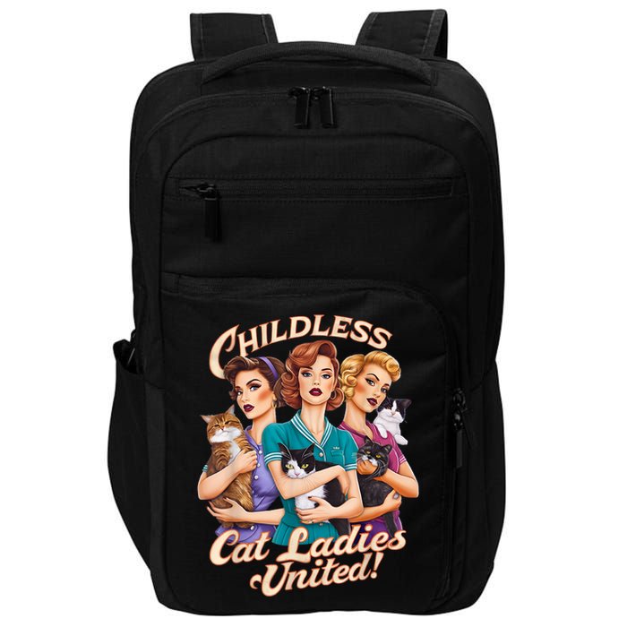 Childless Cat Ladies Impact Tech Backpack
