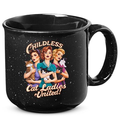 Childless Cat Ladies 15oz Campfire Ceramic Mug