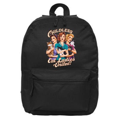Childless Cat Ladies 16 in Basic Backpack