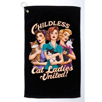 Childless Cat Ladies Golf Towel
