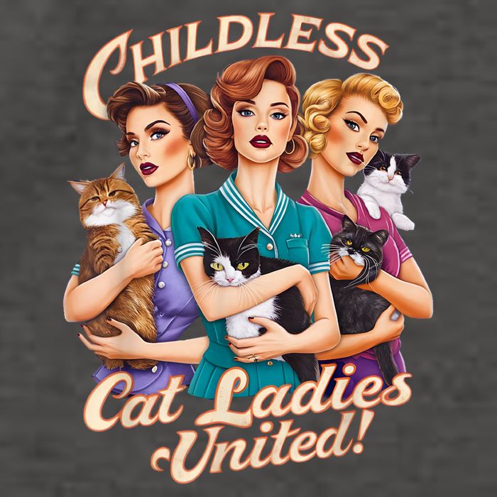 Childless Cat Ladies Vector Backpack