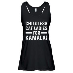 Childless Cat Ladies For Kamala 2024 Ladies Essential Flowy Tank