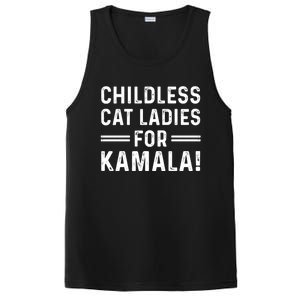 Childless Cat Ladies For Kamala 2024 PosiCharge Competitor Tank