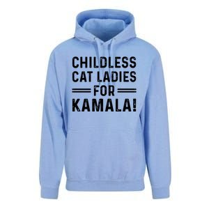 Childless Cat Ladies For Kamala 2024 Unisex Surf Hoodie