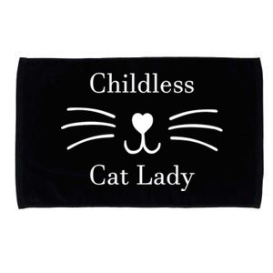 Childless Cat Lady Whiskers Pro Kamala Harris Microfiber Hand Towel