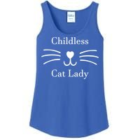 Childless Cat Lady Whiskers Pro Kamala Harris Ladies Essential Tank