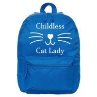 Childless Cat Lady Whiskers Pro Kamala Harris 16 in Basic Backpack