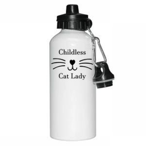 Childless Cat Lady Whiskers Pro Kamala Harris Aluminum Water Bottle