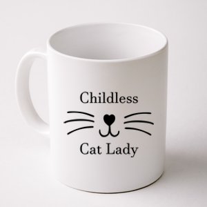 Childless Cat Lady Whiskers Pro Kamala Harris Coffee Mug