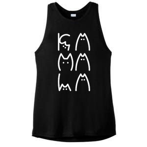 Childless Cat Ladies For Kamala Election 2024 Cat Lady Ladies PosiCharge Tri-Blend Wicking Tank