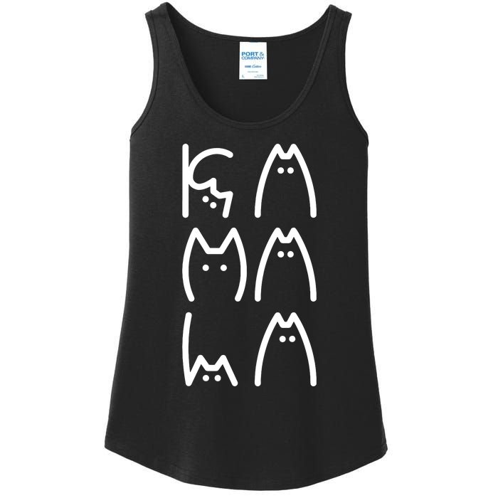 Childless Cat Ladies For Kamala Election 2024 Cat Lady Ladies Essential Tank