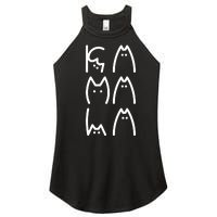 Childless Cat Ladies For Kamala Election 2024 Cat Lady Women's Perfect Tri Rocker Tank